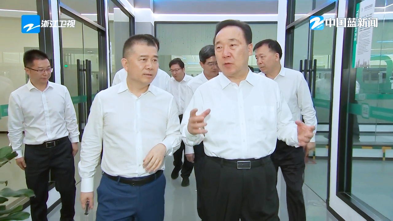 浙江省委書記王浩調(diào)研凱發(fā)天生一觸即發(fā)